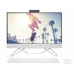 HP 24-cb0054ny AiO, DOS, 23.8 FHD AG IPS, Ryzen 3-5300U, 8GB, 512GB, bela (7H2F0EA)