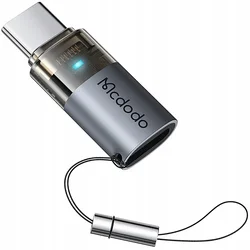 Mcdodo MCDODO ADAPTER USB-C USB TIPA C NA LIGHTNING IPHONE 17 PRO LED