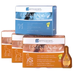Dermoscent Essential 6 Beauty Serum za pse S (4 x 0,6 ml)