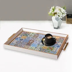 Aberto Design Poslužavnik TPB9894 50 x 29 x 3.5 cm, Šareni
