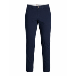 JACK & JONES Chino hlače Marco Dave, modra