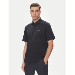 BOSS Srajca Excurse 50540196 Mornarsko modra Regular Fit
