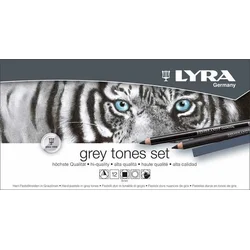 Lyra Polycrayons Komplet carré pastelov Grey Tones 12 kos