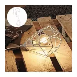Eglo 79085 - Stona lampa za utičnicu BYRON 1xE27/40W/230V bela