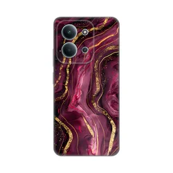 Silikonska maska za Xiaomi Redmi 15C 4G, Burgundy