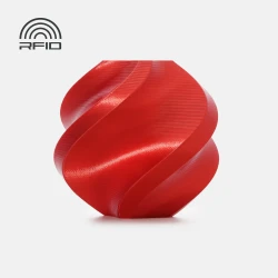 Bambu Lab PLA Silk+ Candy Red - tuljava