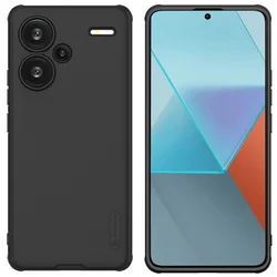 NILLKIN Maska za telefon Super Frosted Shield Pro za Xiaomi Redmi Note 13 Pro Plus crna