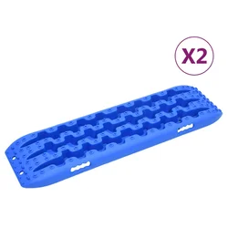 Daske za vuču 2 kom plave 106 x 30,5 x 7 cm najlonske