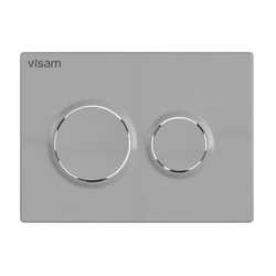 VISAM Ploča za vodokotlić SLIM 80 mat chrome OLIMPOS 230-001