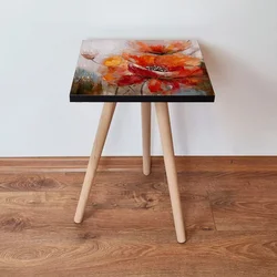 Hanah Home Klub sto Shp303, 35x42x35 cm, Šareni