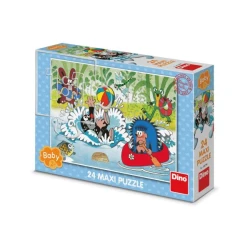 Puzzle Krtko v vodi 24 delov maxi