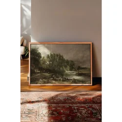 Dekorativna slika u okviru 50 x 70 cm