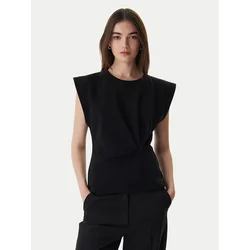 BOSS Majica 50554276 Črna Regular Fit