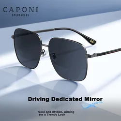 Caponi Unisex naočare za sunce, Tamnosive
