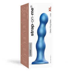 Gardj Europe DILDO PLUG BALLS METALLIC BLUE – XL