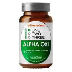 One two three ALPHA OXI kapsule, 30 kapsula