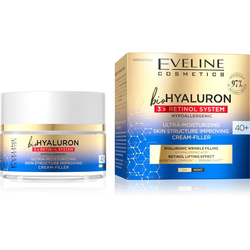 Eveline Krema za lice Bio Hyaluron 3x Retinol System UltraMoisturizing 40+ 50ml