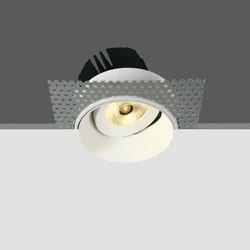 UGRADBENA SVJETILJKA LED/7W/3000K/500lm/38°/700mA IP54 BIJELA