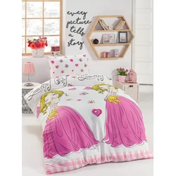 Lessentiel Maison Set Single posteljine Beatiful Girl, 140x200cm, Roze