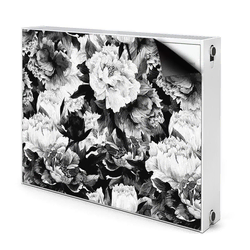 tulup.si Pokrov radiatorja Črne vrtnice 110x60 cm