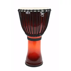 TOCA DJEMBE 10 FREESTYLE AFRICA SUNSET RED SFDJ-10AFS