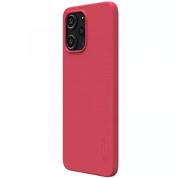 Maska Nillkin Super Frosted Shield za Xiaomi Redmi 12 4G crvena