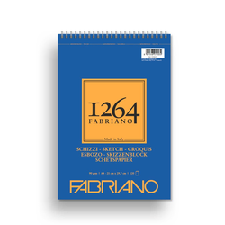 Fabriano 1264 sketch blok za skiciranje sa spiralom a4 90g 120 lista ( 190000 )