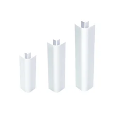 Ugao za soklu 10cm 90* Bela mat 54 ( 560-706 )