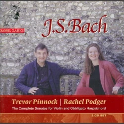 BACH J.S.:THE COMPLETE SONATAS FOR VIOLIN AND HARPSICHORD/PODGER/PINNOCK 2CD