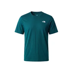 THE NORTH FACE Majica EVOLUTION SIMPLE DOME petrol / bela