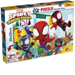 LISCIANI Puzzle Marvel Spidey Amazing Friend 2u1 složi I oboji - 24 dela