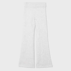 Cropp - Flare pantalone - light grey
