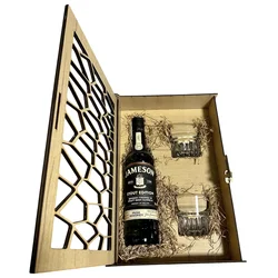 Jameson Stout Edition Gift Box 2 čaše - model saće