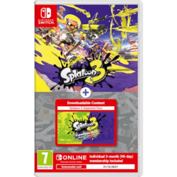 Nintendo Splatoon 3 + Ekpansion Pass + 3M NSO prekidač