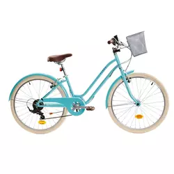 BTWIN Dečji gradski bicikl ELOPS 500 (od 9 do 12 godina, 24 inča)