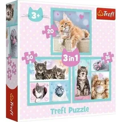 Puzzle 3u1 mačke