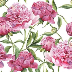 Serviete za decoupage - Roza božur - 1kom (decoupage –)
