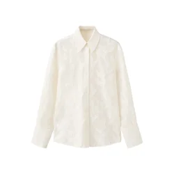 MANGO Bluza CRUZ  off-bela