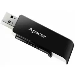 APACER 32GB USB 3.0 AH350 Retractable (Crni) USB 3.1, 32GB, Crna