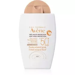 Avene Sun Mineralni fluid tonirani SPF50+, 40 ml