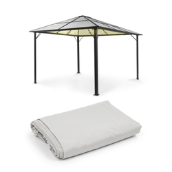 Blumfeldt Panteon Solid Sky Ambient Solar, paviljon, 3 × 4 m, solarna razsvetljava (PL-SoS-2908)
