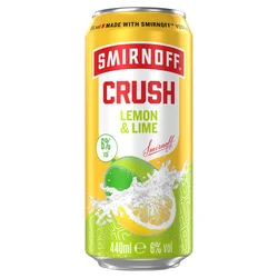 Smirnoff Cider Crush Lemon&Lime, 0.44l