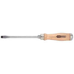 Šrafciger ravni sa drvenom drškom 8x150 KS TOOLS