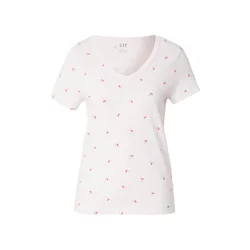 GAP Majica pastelno zelena/melona/bela