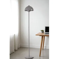 Podna lampa Fulya, Siva
