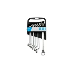 Proline Ključ Curved ring wrenches CrV 8 pcs, 6 - 22 mm