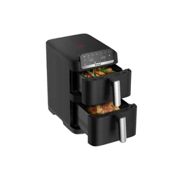 EY7528E0 TEFAL FRITEZA NA VRUCI ZRAK AIR FRY CRISPY DUAL 10L