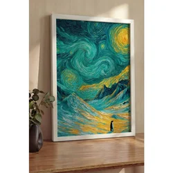 Dekorativna slika u okviru 50 x 70 cm