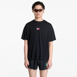 Majice District Vision Short Sleeve Boxy Training Tee Black Flame S