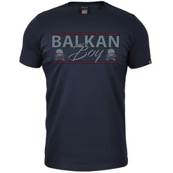 011Shop Muška majica kratkih rukava Balkan Boy, Teget